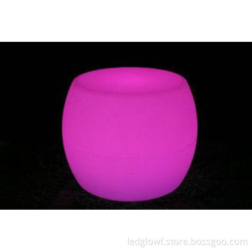 Portable Wireless LED Round Bar Chairs Indoor With16 Single
